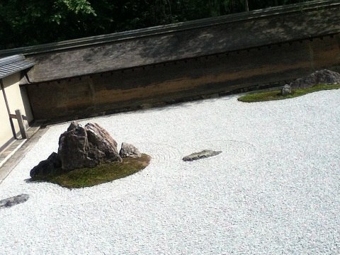 【写真】龍安寺の石庭