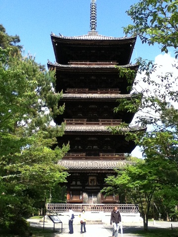 【写真】仁和寺の五重塔