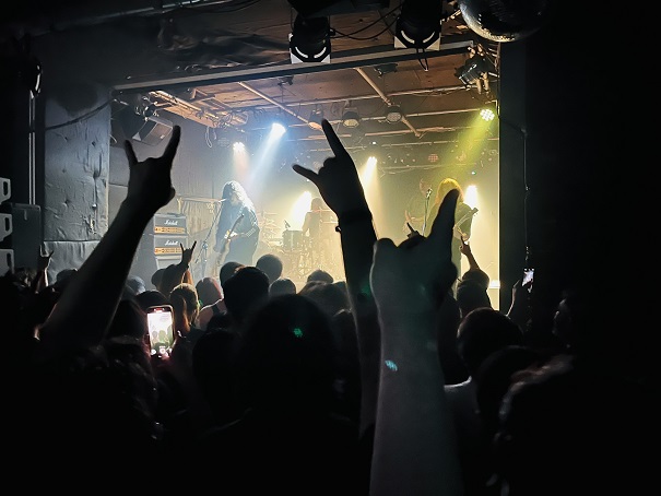 【写真】Alcestのステージ
